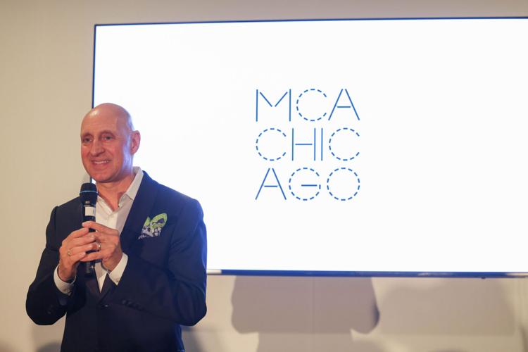 Patron Reception before the show opens, benefiting the MCA.