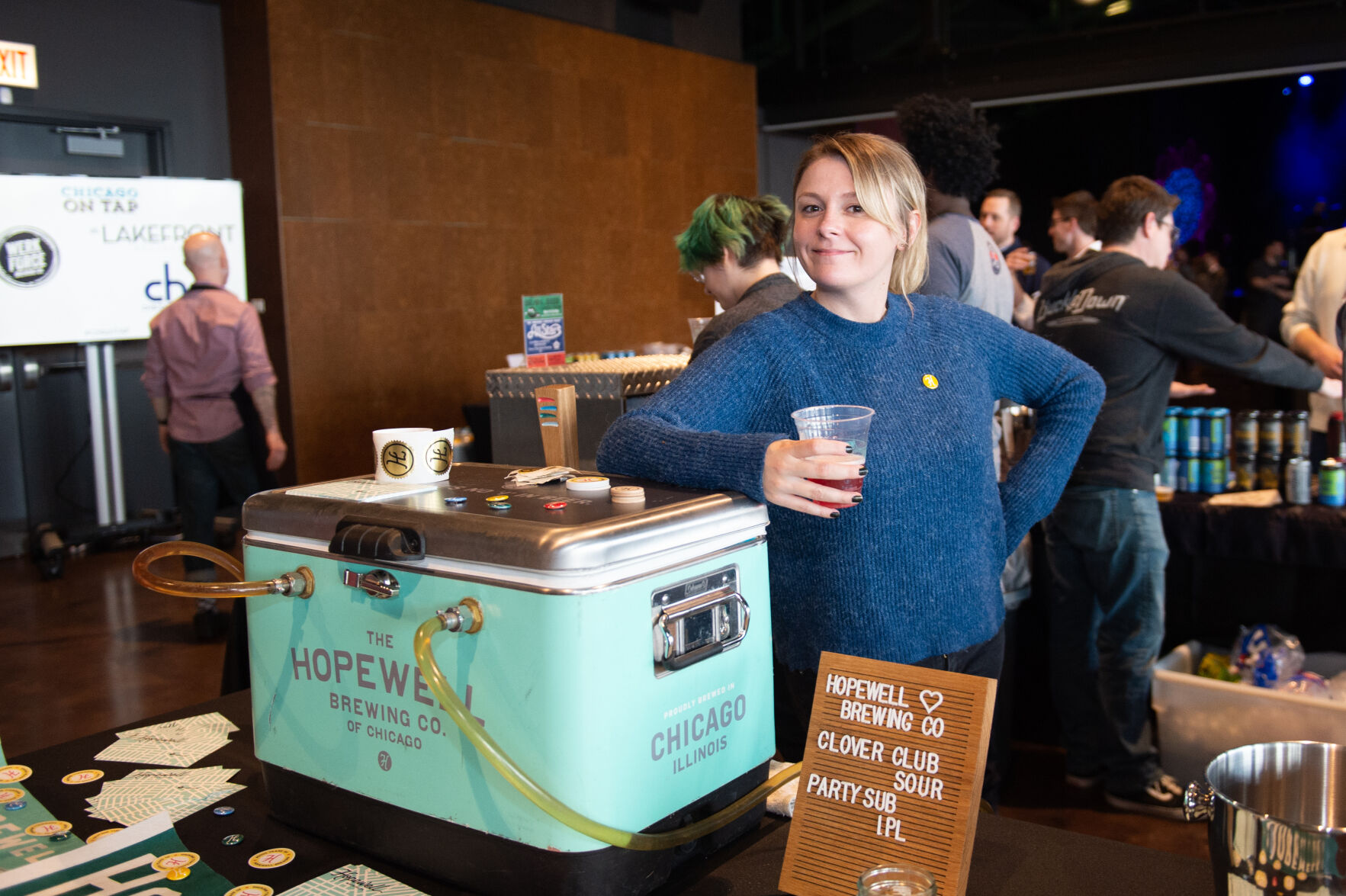 hopewell brewing co station at chicago on tap event.jpg
