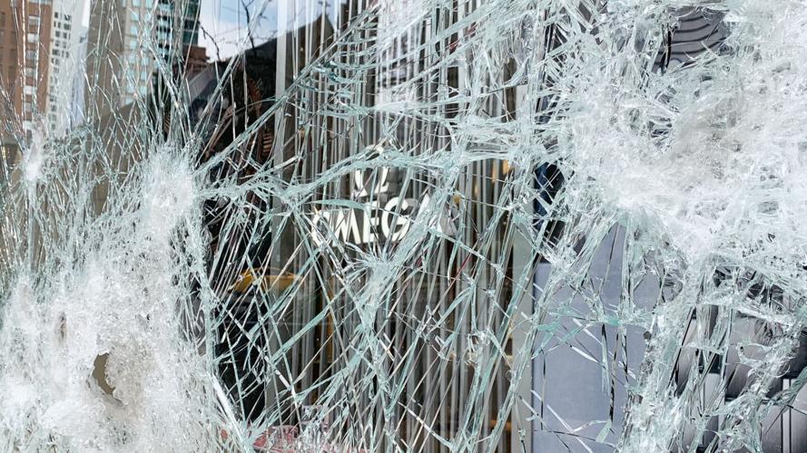 Broken window