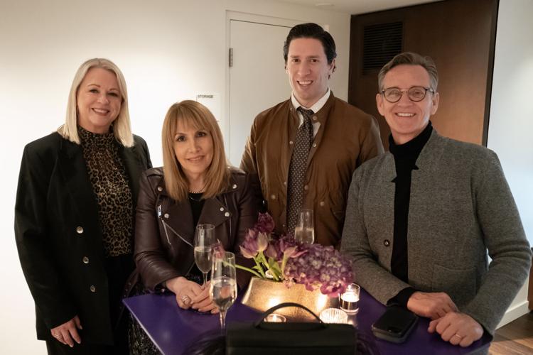 Tina Koegel, Wendy Krimins, Louis Biscelglie and Michael Anderson. (Allen Bourgeois photo)
