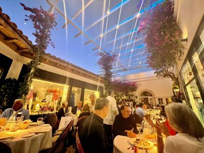 Bice Ristorante, 313 Worth Ave., in Palm Beach is a hot destination for locals and snowbirds alike.