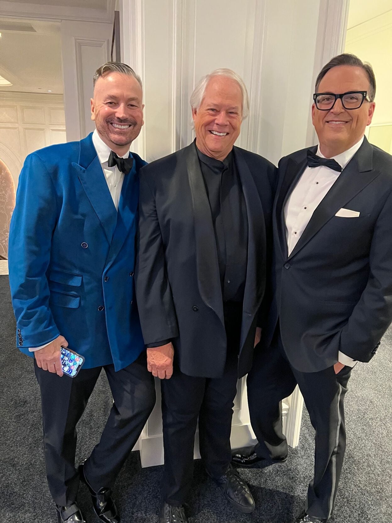 Mark Olley, Chuck Jordan and Paul Iacono. (Photo by Candace Jordan)