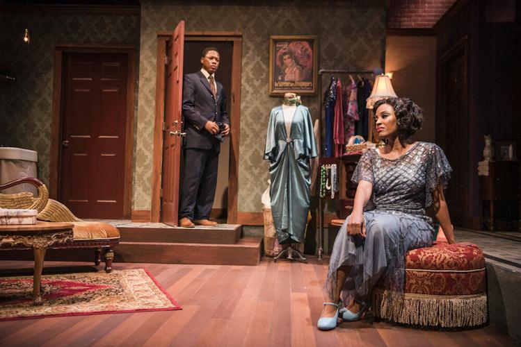 Remy Bumppo’s “Blues for an Alabama Sky,” with Ajax Dontavius and Tiffany Renee Johnson _ Photo via Nomee Photography