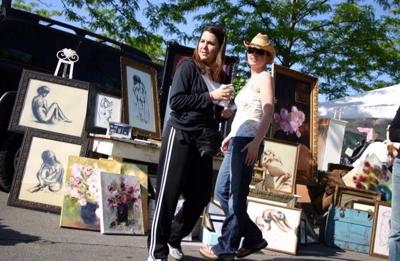 Famed artist Francine Turk began her career at one of the earliest Randolph Street Markets. (Photo courtesy of Randolph Street Market)