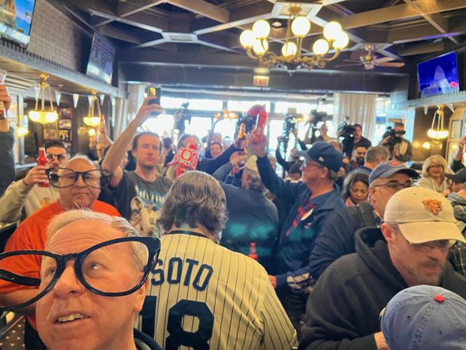 A packed house at Harry Caray's Tavern on Navy Pier for the 27th Worldwide Toast to Harry Caray.