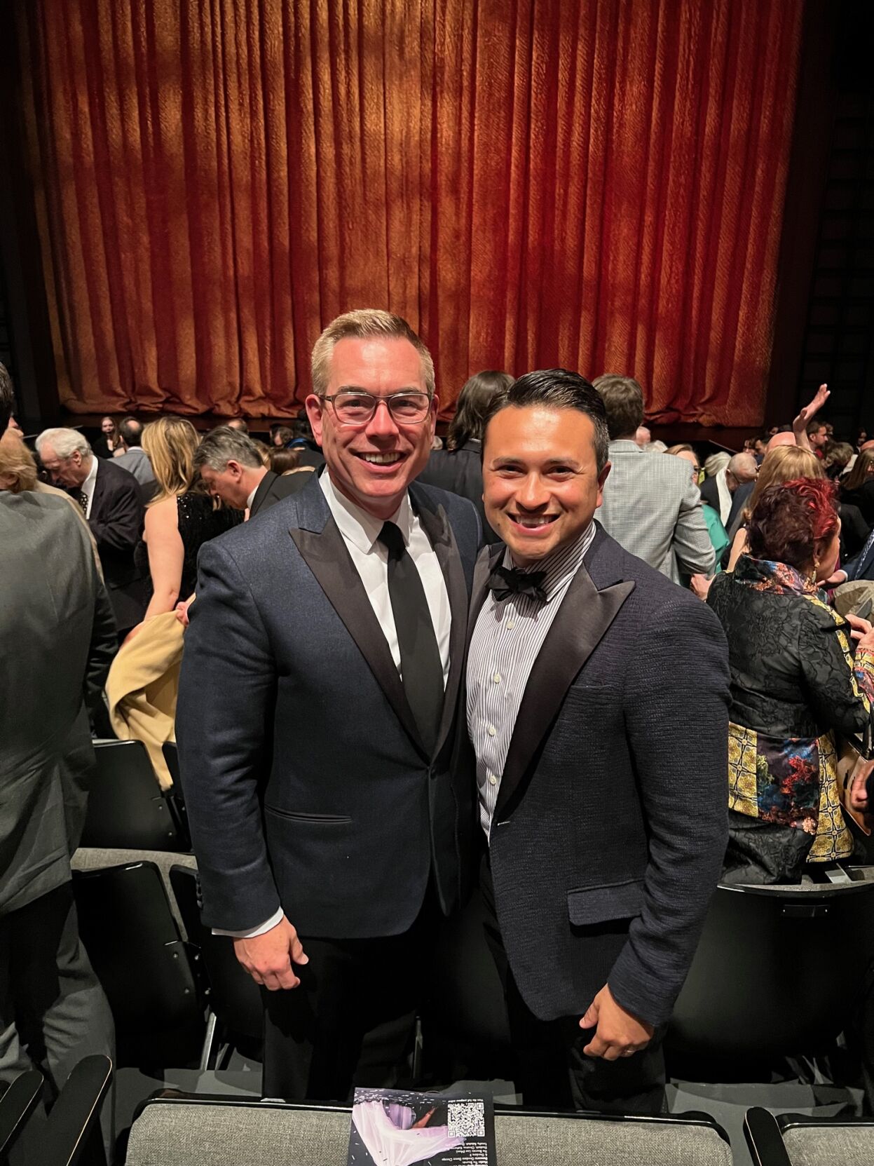 Kip Helverson (GDC board president) and Trey Gonzalez.