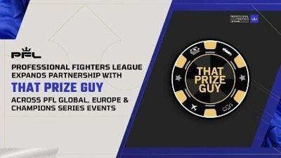 Professional Fighters League Expands Partnership with That Prize Guy