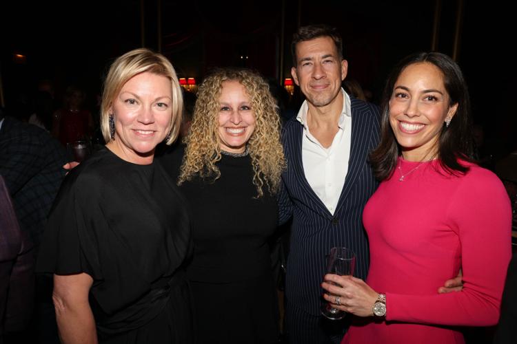 Nora Daley, Beth Heller and Alexi and Jo Giannoulias. (Jeremy Lawson photo)