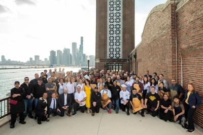 Chicago Chefs Cook at fundraiser for Ukraine at Navy Pier earlier this year. (Collin Pierson Photography)