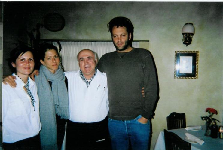 Actor Vince Vaughn at Costa’s | Courtesy of Kosti Demos