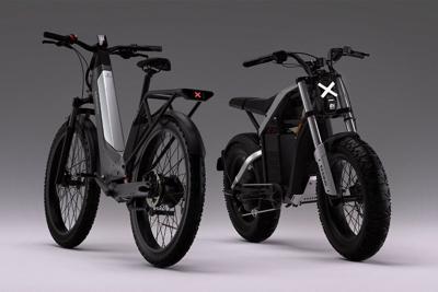 Segway debuts its first e-bikes, Xafari (left) and Cyber (right), at CES 2025.