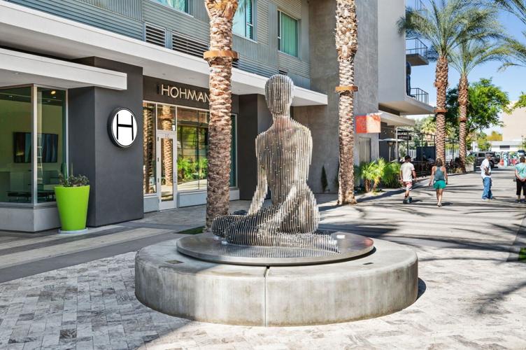 Julian Voss-Andreae "Isabelle" Public Installation Palm Springs