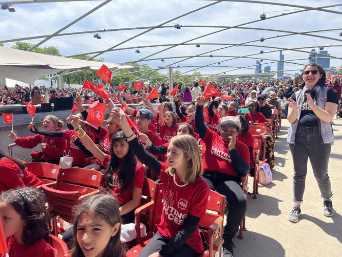 uniting voices paint the town red concert