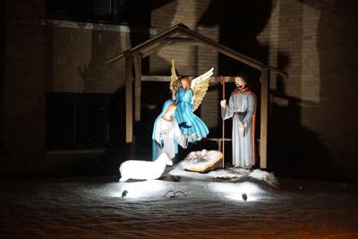 Peace Lutheran Nativity Scene
