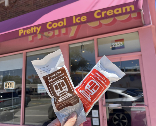 Chicago’s Pretty Cool Ice Cream launches CTA-themed pops image one