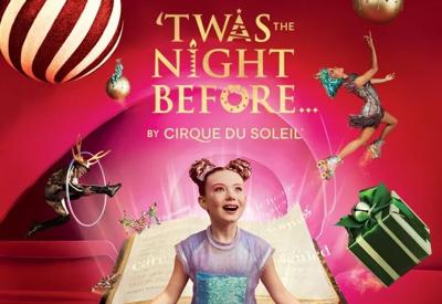 Cirque du Soleil's 'Twas the Night Before... returns for limited engagement to the Chicago Theatre Dec. 11- 28.