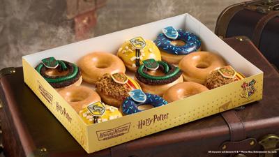 Krispy Kreme brews magic with Harry Potter-themed doughnuts & Golden Snitch latte