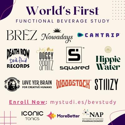 MoreBetter's Functional Beverage Study Announcement Image