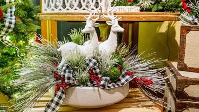 Peninsula Hotel holiday display
