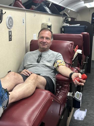 Darvin Blood Drive participant.