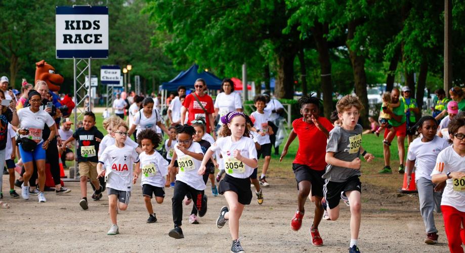 Chicago's Race Against Gun Violence hosted by Strides for Peace. (Kids' Race, 2024)