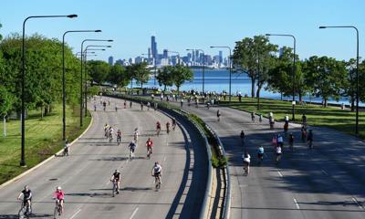 "Bike the Drive" returns along city's lakefront.