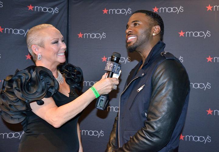 So many celebrities attended Macy's events, like Jason Derulo. (Photo courtesy of Macy's)