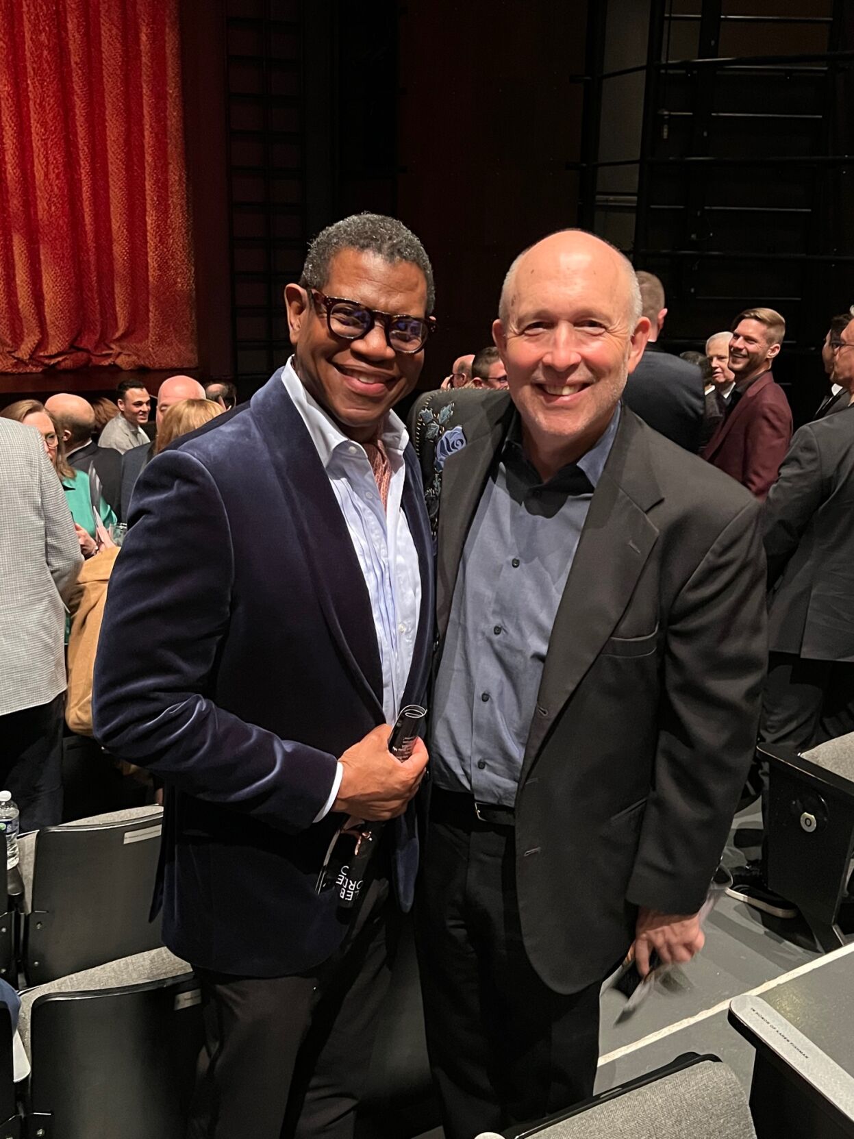 Greg Thompson and Greg Cameron (The Joffrey Ballet president/CEO)