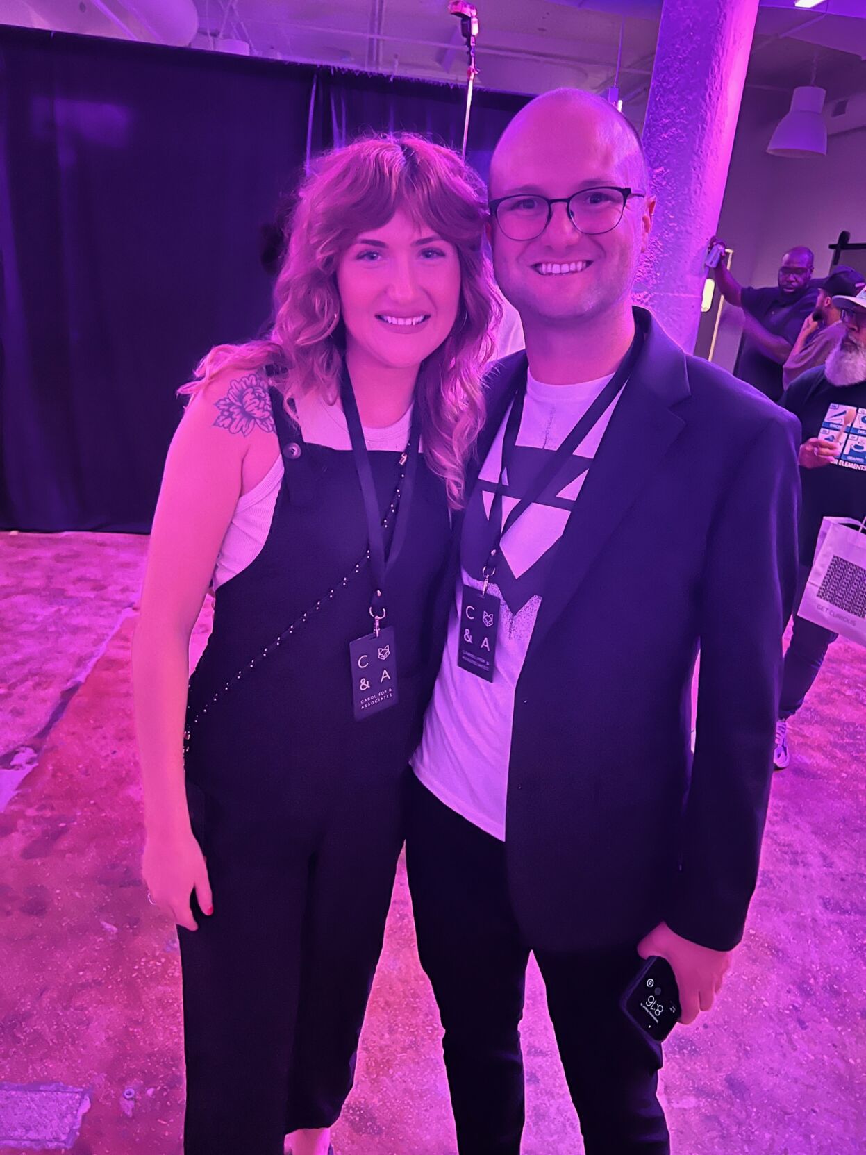 Alyssa Krueger and Matthew Bryant.