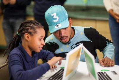 Chance the Rapper's SocialWorks announces mental health initiative and wellness events in Chicago.
