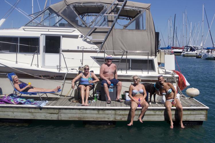 DuSable Boat Front Page People