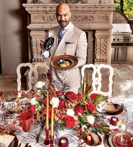 Celebrity Chef Markus Ford, "you might as well be opulent!" (Photo by Tina Celle)