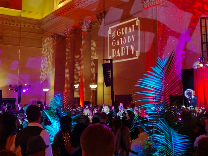The Great Gatsby Party Swings into Union Station