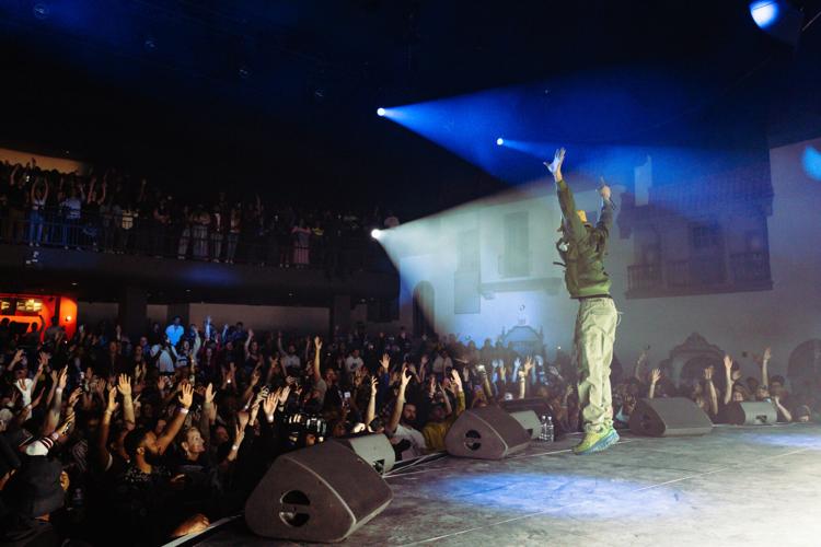 Chance the Rapper performed at the Ramova Theater in a one-night-only performance for charity. (Photo courtesy of Shorefire)