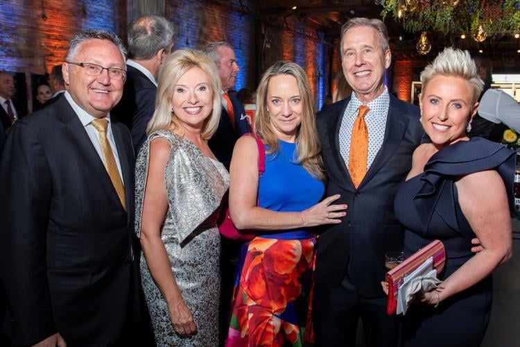 Steve Stryker, MD, Andréa Schwartz, Dina Lieber, Richard Lieber, PhD, and Laura Schwartz. (Photo by Chris Guillen)