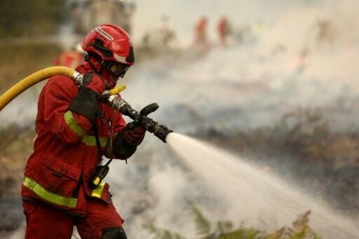 France has sent reinforcements to the wildfire zone to support exhausted firefighters who have been struggling for days
