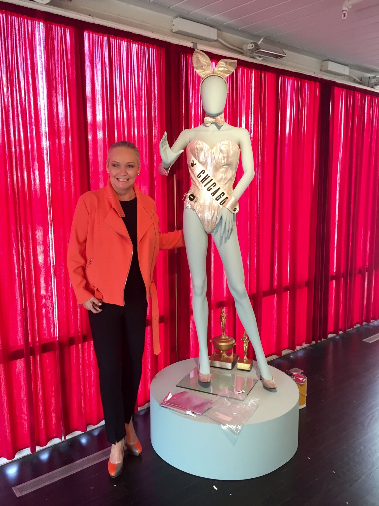 My Playboy costume and memorabilia were also featured in an Elmhurst Art Museum exhibition.