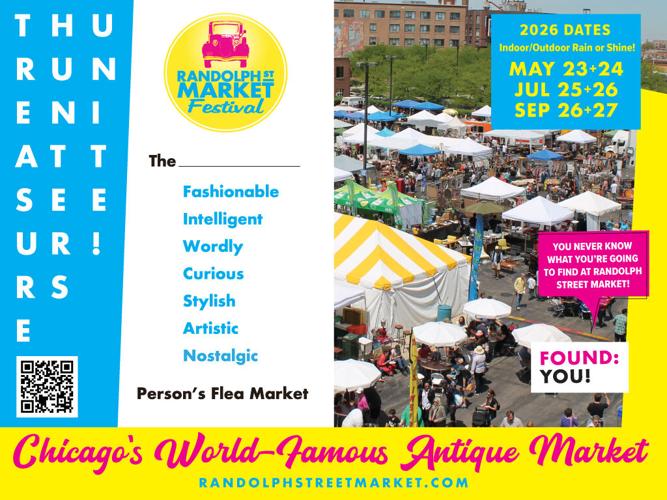 Randolph Street Market 2026 festival schedule.