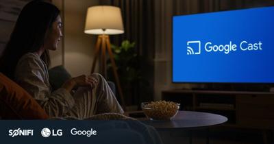SONIFI’s patented casting solution, STAYCAST, is now available with Google Cast software embedded in LG smart hotel TVs