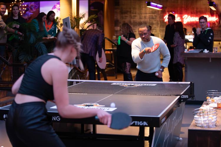 Ping Pong Ball Champ Dwight Blackman. (Photo courtesy of Jackson Chance Foundation)