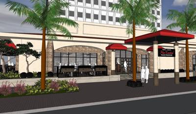 Exterior rendering of Mia Rosebud which will be coming to 150 E Palmetto Park Rd. in Boca Raton, Florida, this fall. | Photo courtesy of Rosebud Restaurant Group