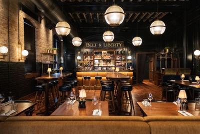 Hawksmoor stirs up River North with Beef & Liberty’s British cocktail den