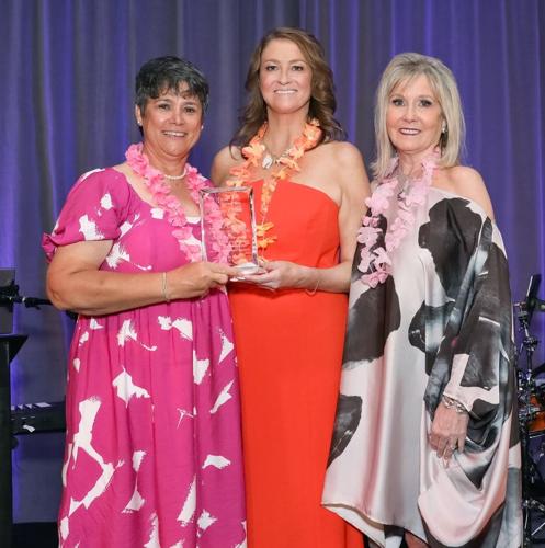 Kelly Kramer (Hope Award Recipient), Courtney Krupa and BNPCF founder Kathleen Casey. (Mila Samokhina photo)