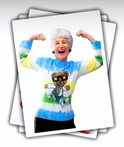 Maria Pappas in an image from her 2026 calendar.