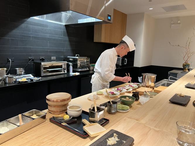The Omakase Room by Kanemaru provides the ultimate date night sushi experience