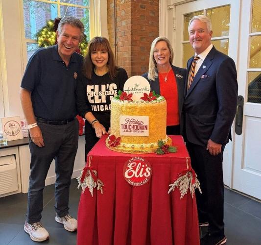 Eli's Cheesecake's Marc and Maureen Schulman with Barbara and Brian McCaskey. (Photo | Courtesy Eli's Cheesecake)