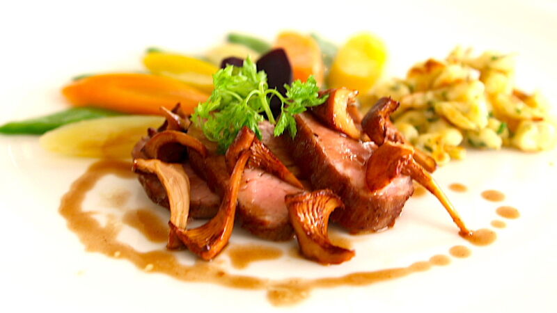 Everest Veal Chanterelles