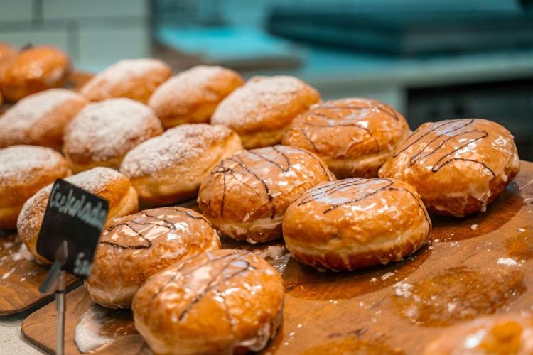 Paczki and King Cake from Alliance Bakery