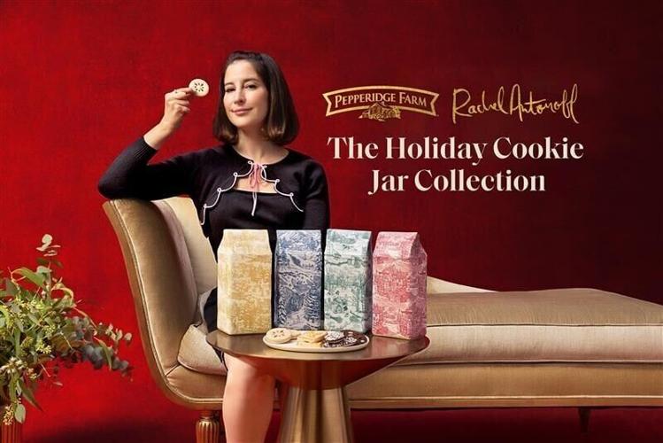 Pepperidge Farm unveils timeless Holiday Cookie Jar Collection with Rachel Antonoff