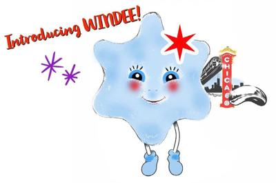Introducing WINDEE, the new mascot for Chicago Star! (Illustrated by Rosemary Fanti)